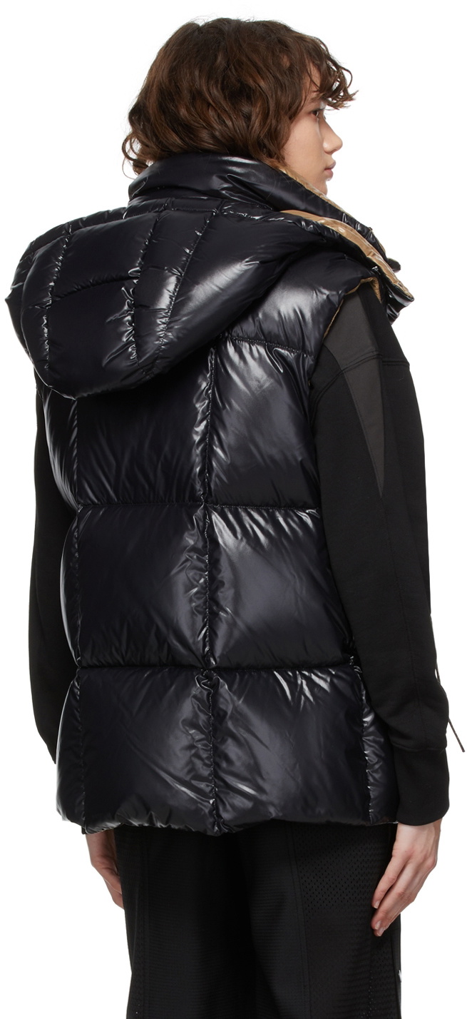 Moncler Black Luzule Down Vest Moncler
