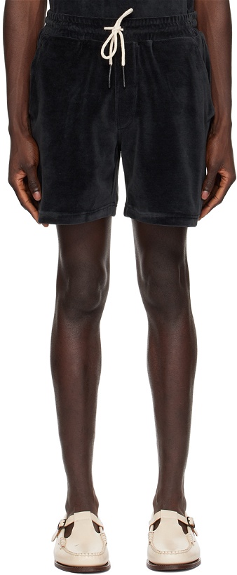 Photo: OAS Black Drawstring Shorts