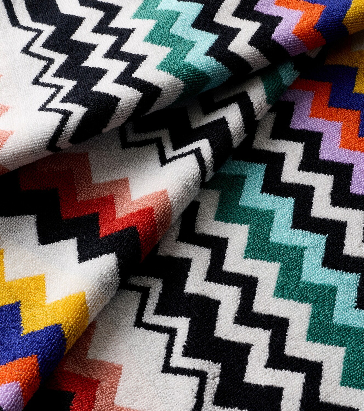 Missoni Best Zigzag cotton terry towel