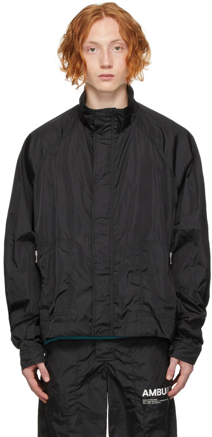 AMBUSH Black Workshop Windbreaker Jacket Ambush