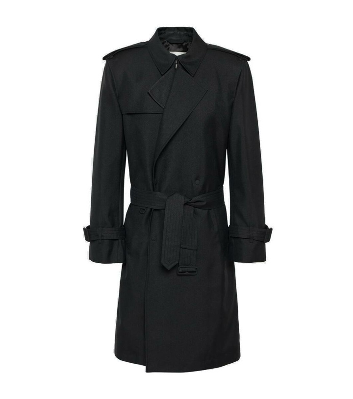 Photo: Burberry Silk-blend trench coat
