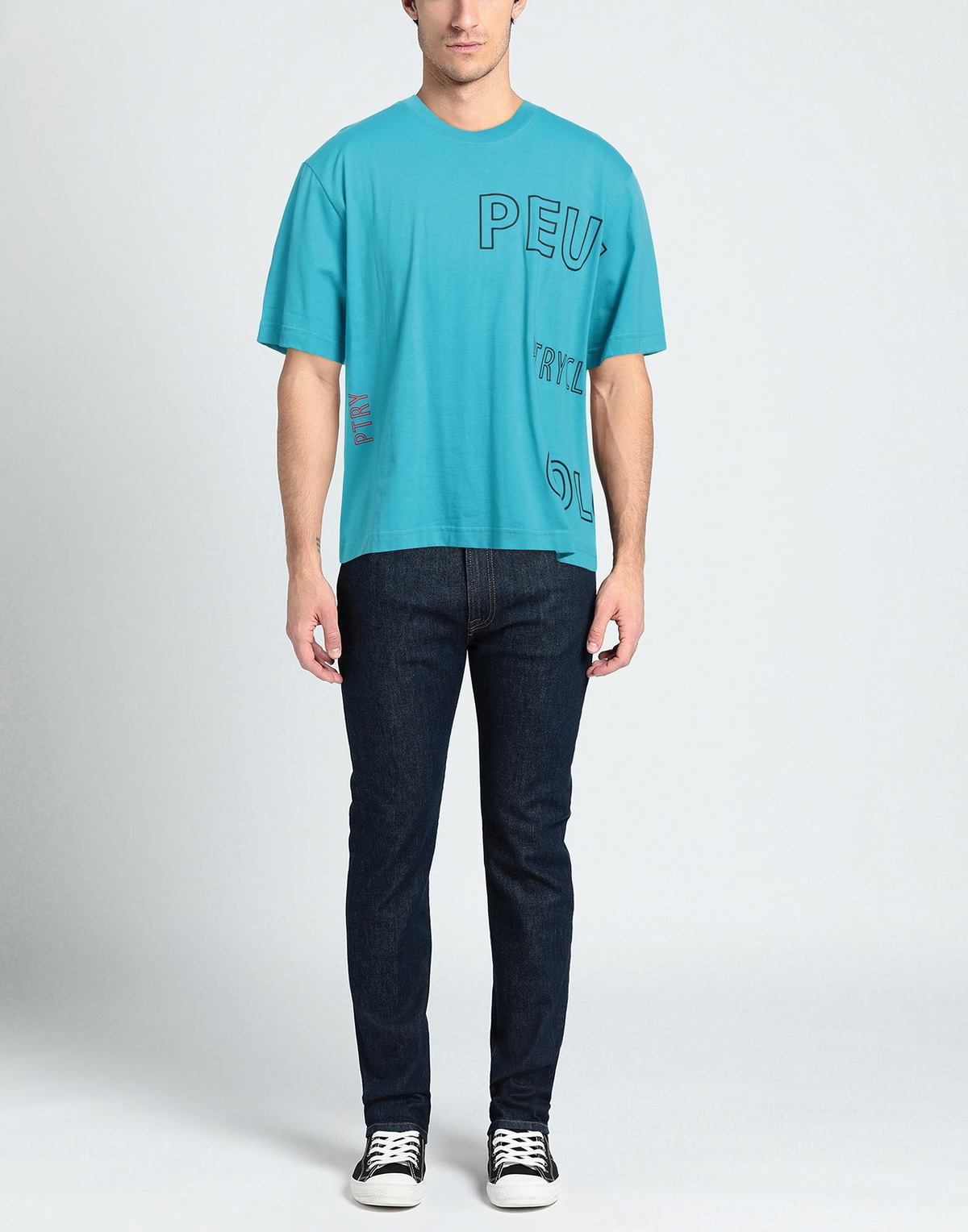 Peuterey Mens T-shirt Azure