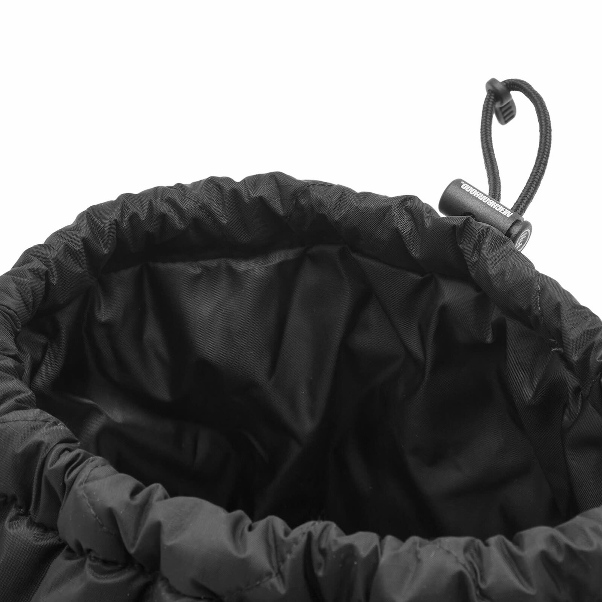 NEIGHBORHOOD × NANGA / DRAWSTRING BAG Neighborhood Men's x Nanga Down Drawstring Bag in Black