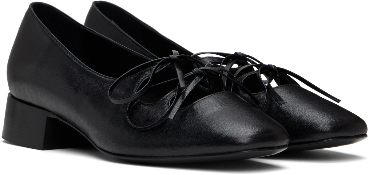 Nicole Saldaña Black Isabel Loafers