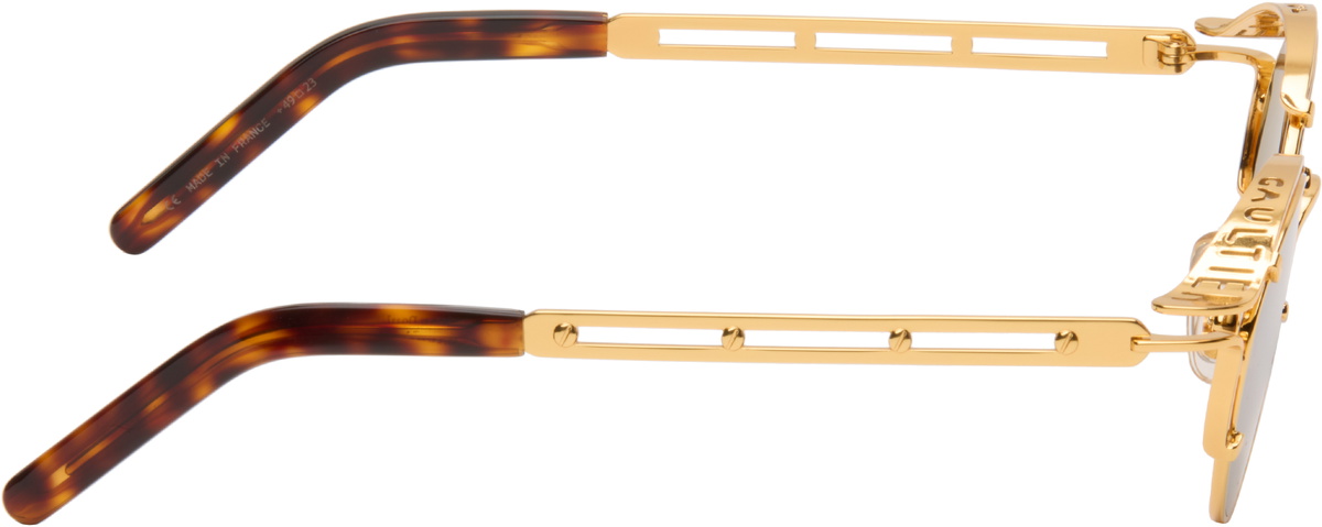 Jean Paul Gaultier Gold 'The 56-5102' Sunglasses