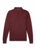 Kiton - Wool Polo Shirt - Red
