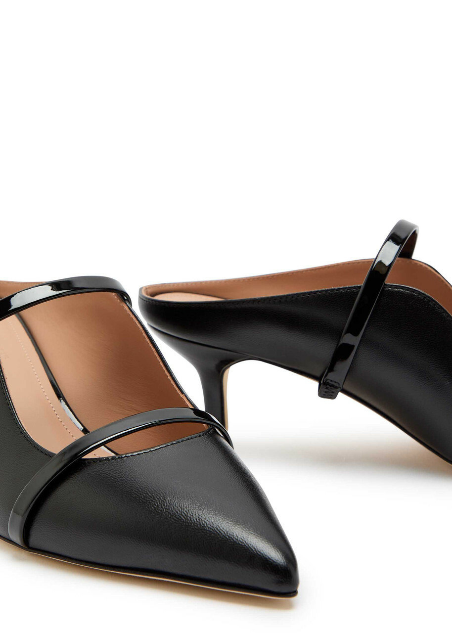 Malone Souliers Maureen 45 Leather Mules Black
