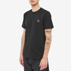 Fred Perry x Raf Simons Wreath T-Shirt in Black