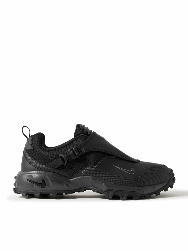 Photo: Nike - ACG Phassad Mesh and Rubber Sneakers - Black