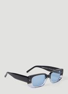 Samhain Gradient Sunglasses in Blue