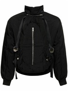 DION LEE - Nylon Puffer Jacket W/backpack