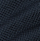 Ermenegildo Zegna - 6.5cm Knitted Silk Tie - Blue