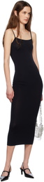 Wolford Black Strap Fatal Maxi Dress