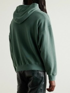 Enfants Riches Déprimés - Printed Cotton-Jersey Hoodie - Green