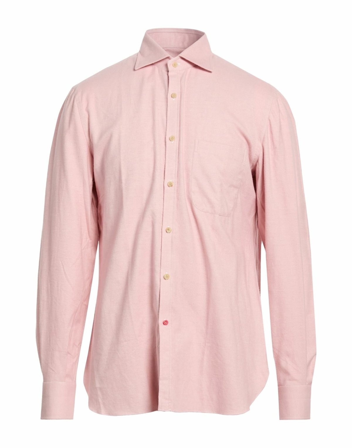 Isaia Mens Shirt Light in Pink