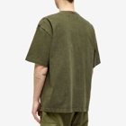 Neighborhood Men's Pigment Dyed T-Shirt in Olive Drab