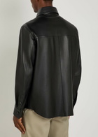 Boss Movitz Leather Jacket Black