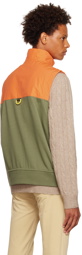 Polo Ralph Lauren Khaki & Orange Hybrid Vest