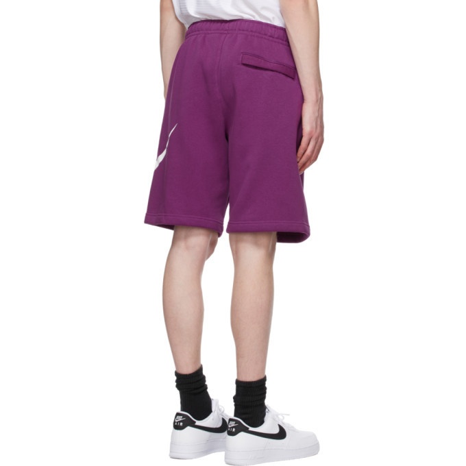 Nike Purple Sportswear Club Shorts Nike