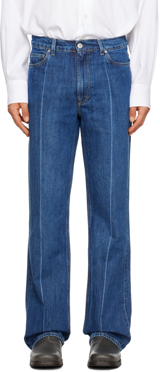 Our Legacy Blue 70s Cut Jeans Our Legacy