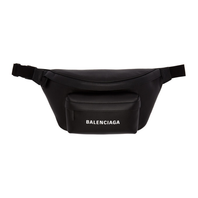 Photo: Balenciaga Black and White Everyday Belt Bag