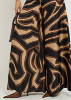 Pucci Labirinto Printed Silk-twill Trousers Black