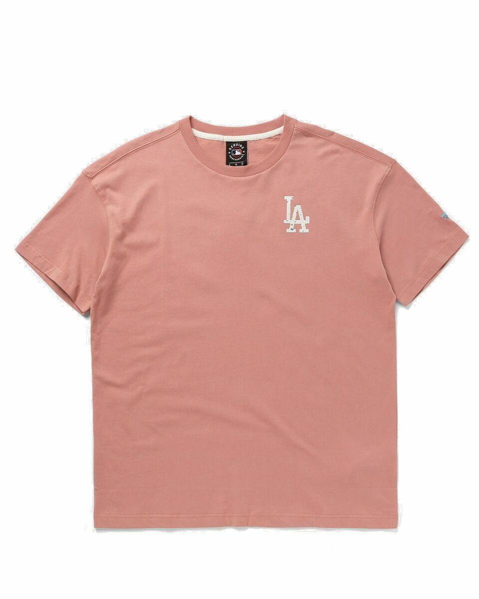 Photo: Fanatics Mlb Los Angeles Dodgers Terrazzo Ss Crew T Shirt Pink - Mens - Shortsleeves/Team Tees