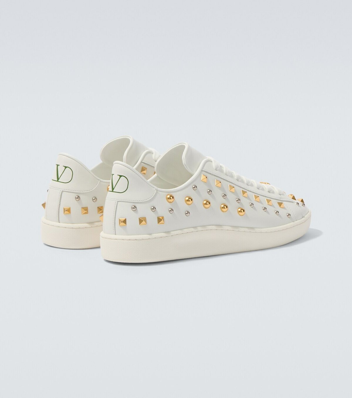 Valentino Royco studded leather sneakers