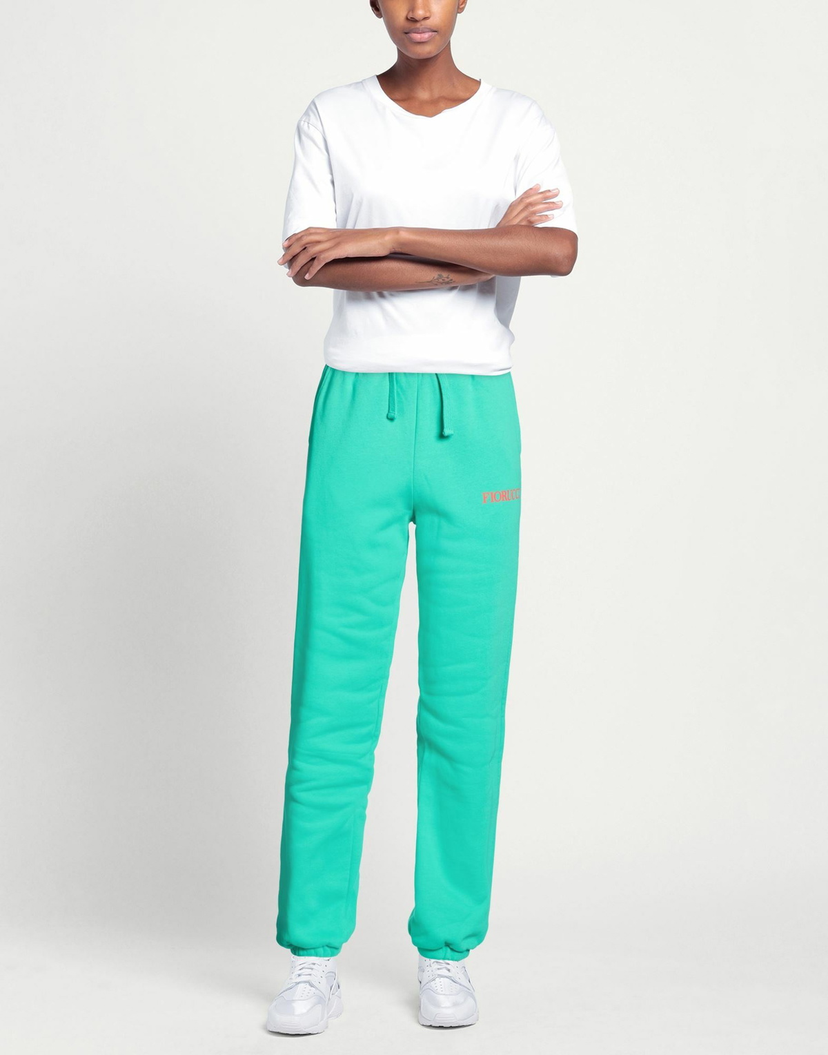Fiorucci Womens Pants Emerald in Green