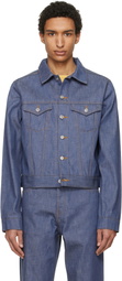 A.P.C. Blue Lenny Denim Jacket