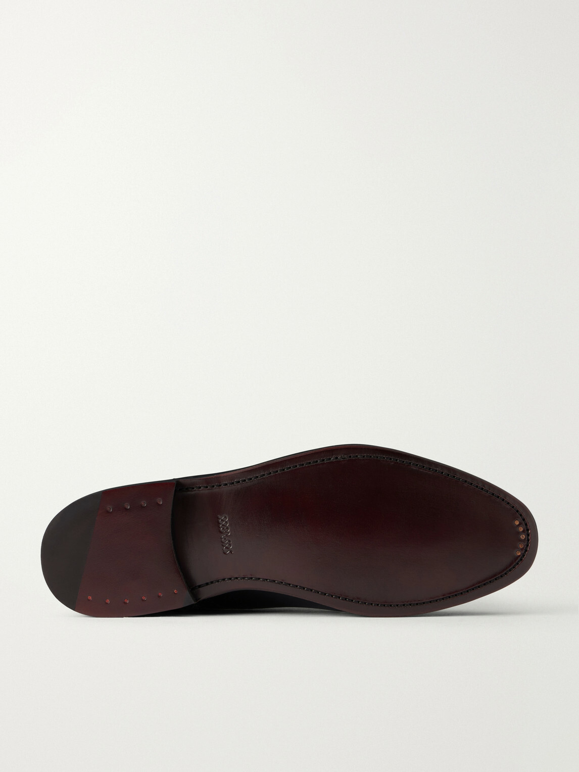 MORJAS - Leather Monk-Strap Shoes - Black