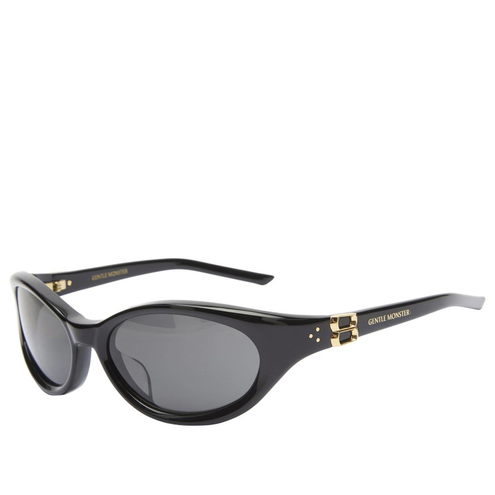 Photo: Gentle Monster Ion Sunglasses in Black 