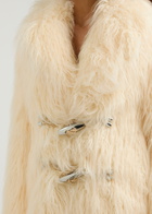 Rabanne Shearling Jacket Ivory