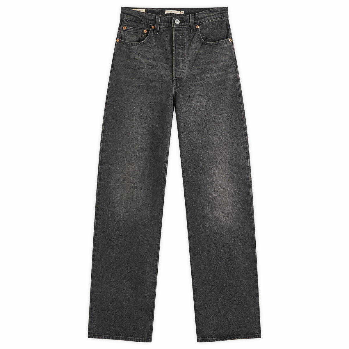 Levi's Women's Levis Ribcage Full Length Jeans in Static Noise Overload