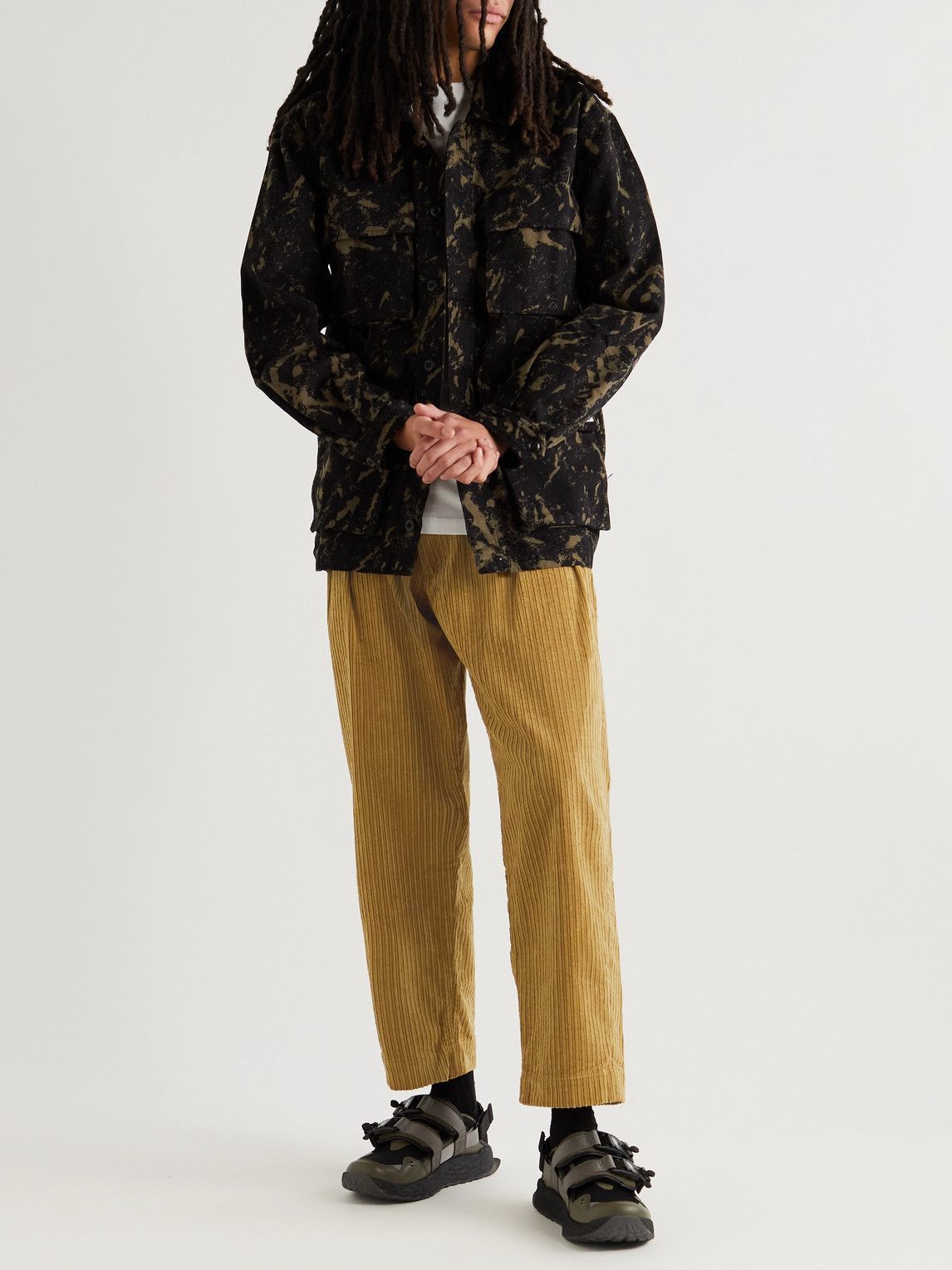 wtaps TUCK 02　TROUSERS　COTTON.CORDUROY