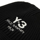 Y-3 Women's Knit Bucket Hat in Black 