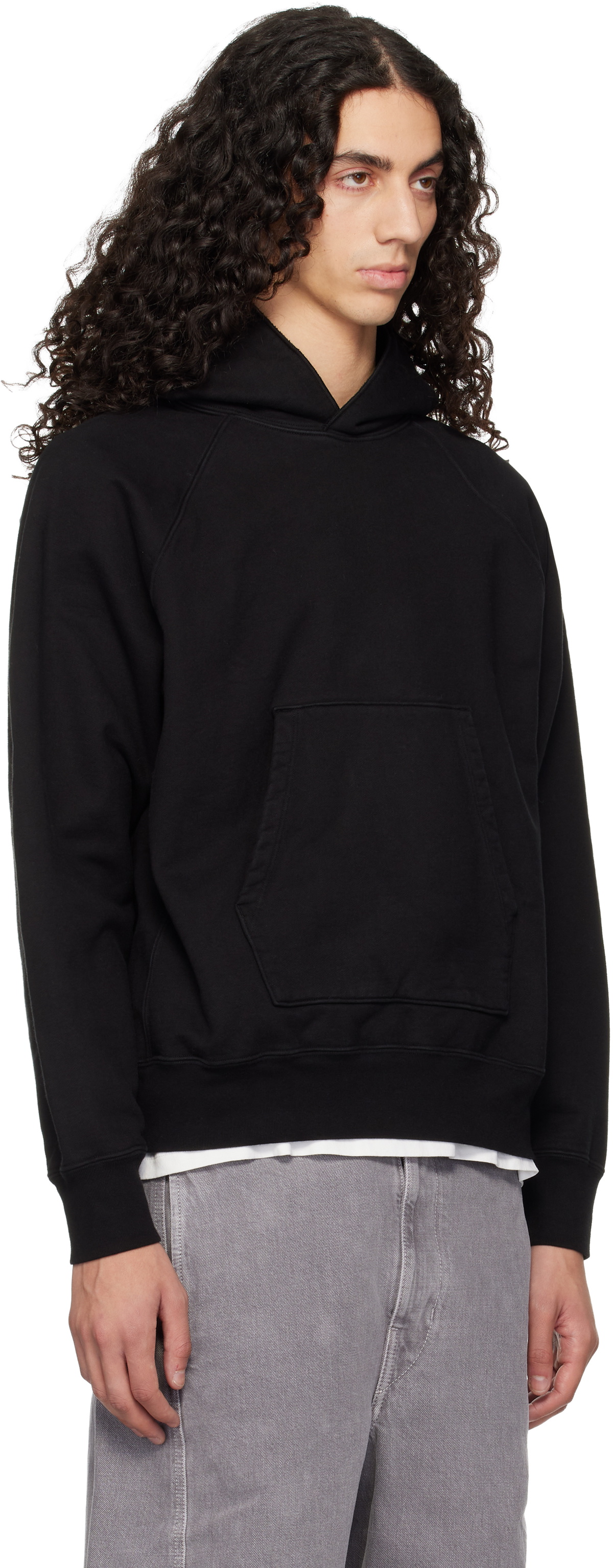 Lady White Co. Black Super Weighted Hoodie