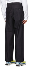 Stüssy Black Volume Pleated Trousers