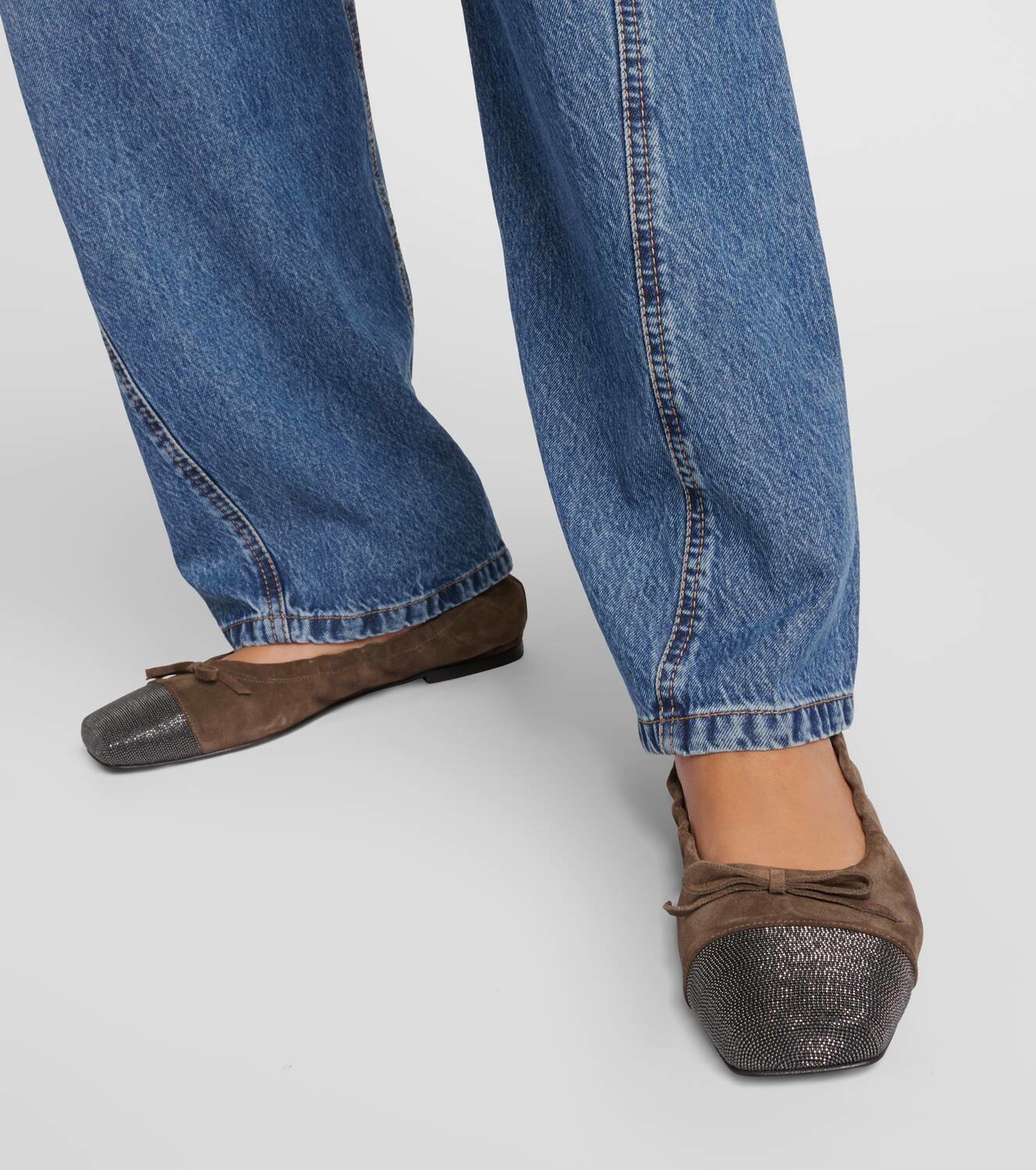 brunello cucinelli flats