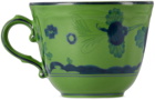 Ginori 1735 Green Oriente Italiano Espresso Cup