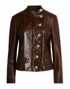 Emporio Armani Womens Jacket in Brown