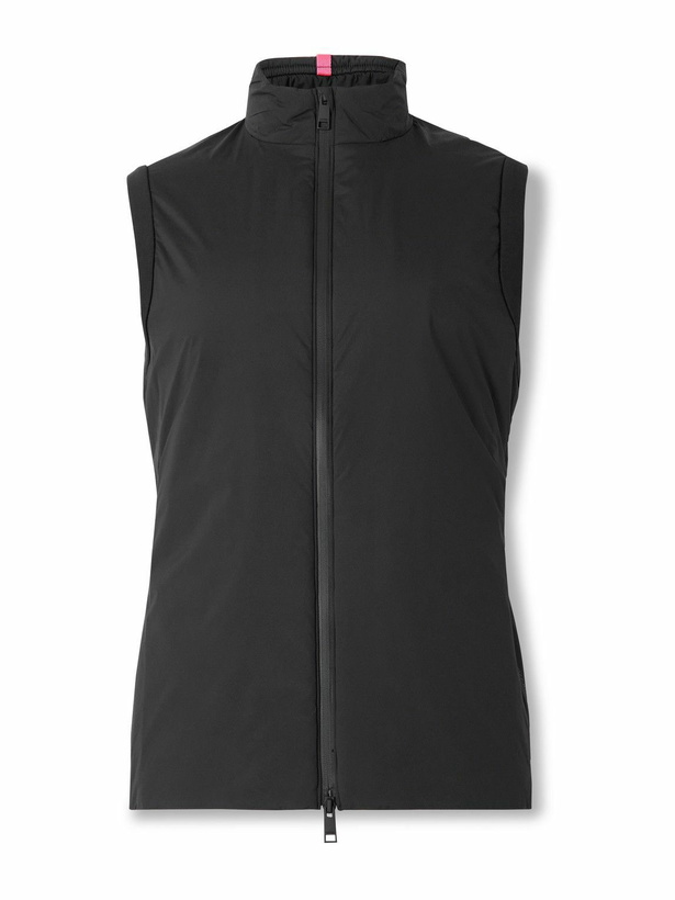 Photo: G/FORE - The Maverick Hybrid Stretch Recycled-Nylon and Jersey Golf Gilet - Black