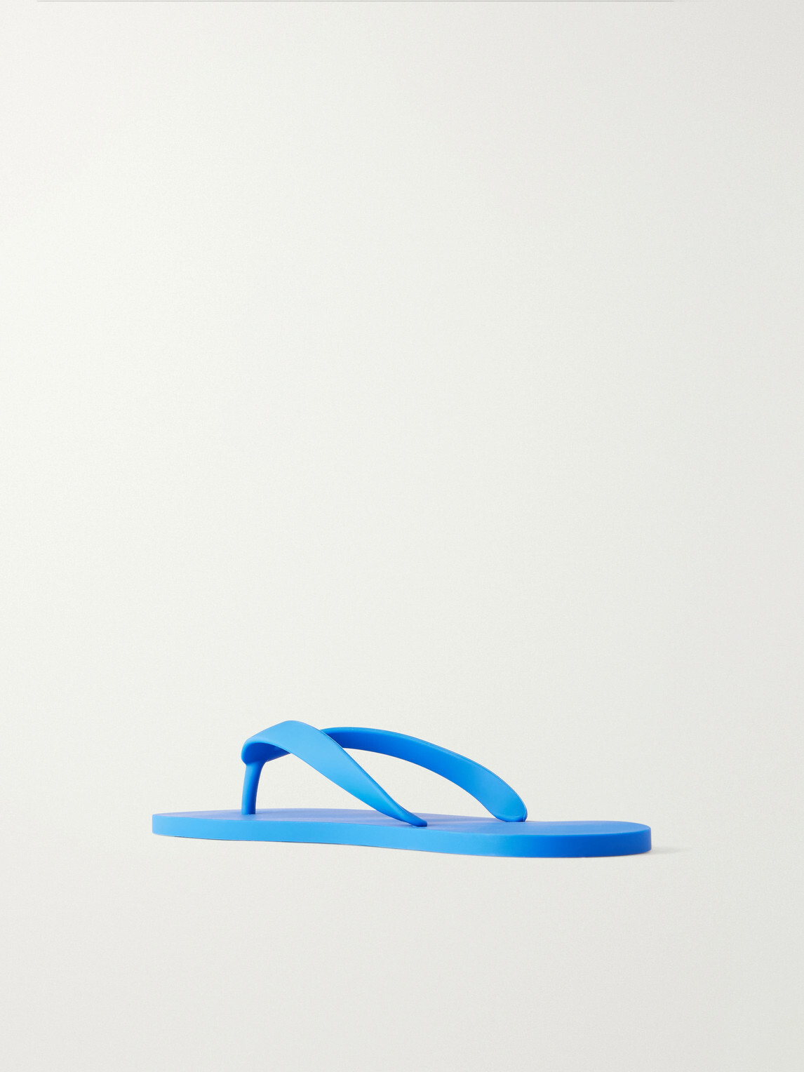 Christian Louboutin - Logo-Embossed Rubber Flip Flops - Blue