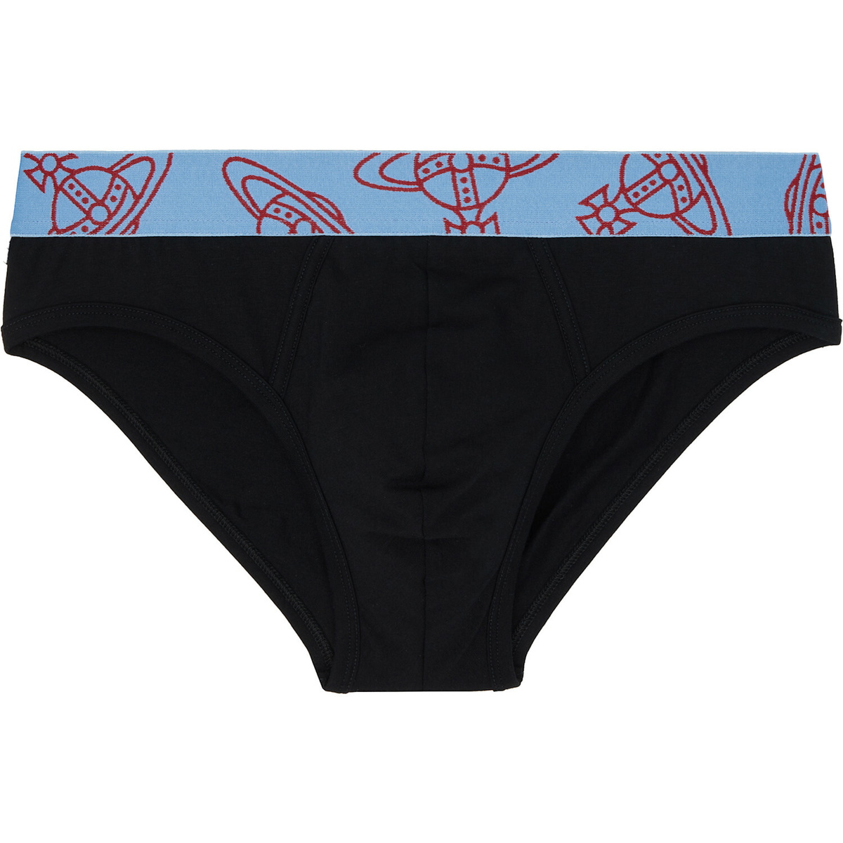 Vivienne Westwood Two-Pack Black Slip Band Briefs