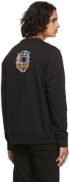 PS by Paul Smith Black Graphic Dogs Sweatshirt