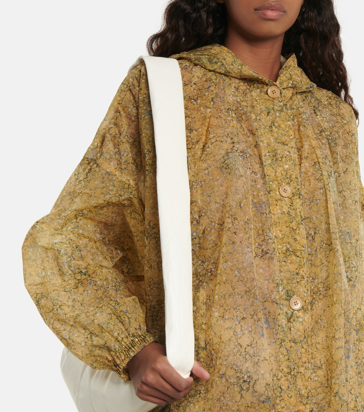 Lemaire Printed nylon raincoat Lemaire