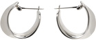 AGMES Silver Mini Laila Hoop Earrings