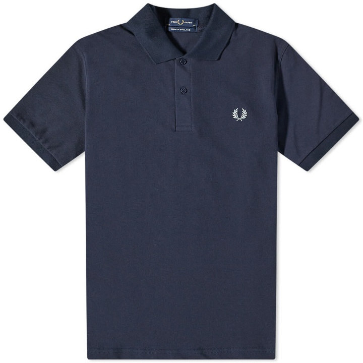Photo: Fred Perry Authentic Men's Reissues Original Plain Polo Shirt in Navy