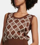 Tory Sport Jacquard vest