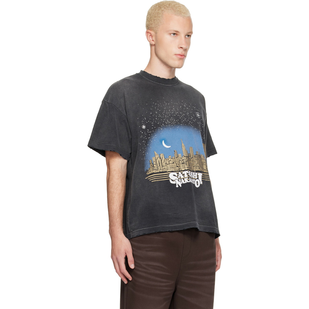 Satoshi Nakamoto Gray Tourist T-shirt